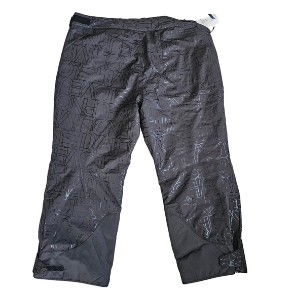 ULLA POPKEN Letter Print Triple Function Fully Lined Ski Pants Size 3X NWT - Picture 5 of 16